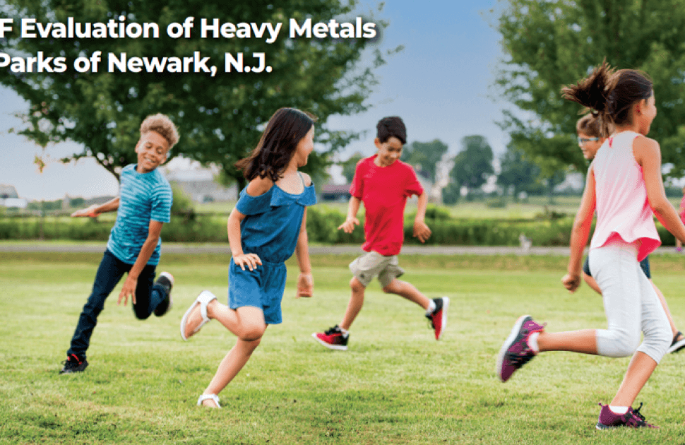 XRF Evaluation of Heavy Metals in Parks of Newark, N.J.